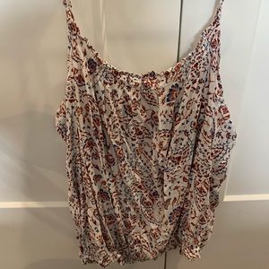 2 for 20$ - Smocked printed tank top, 3X